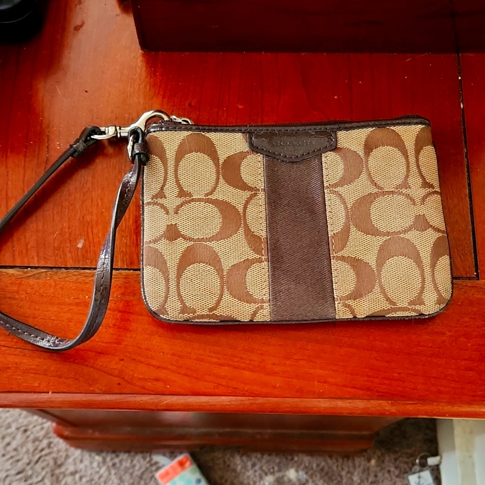 Coach wristlet